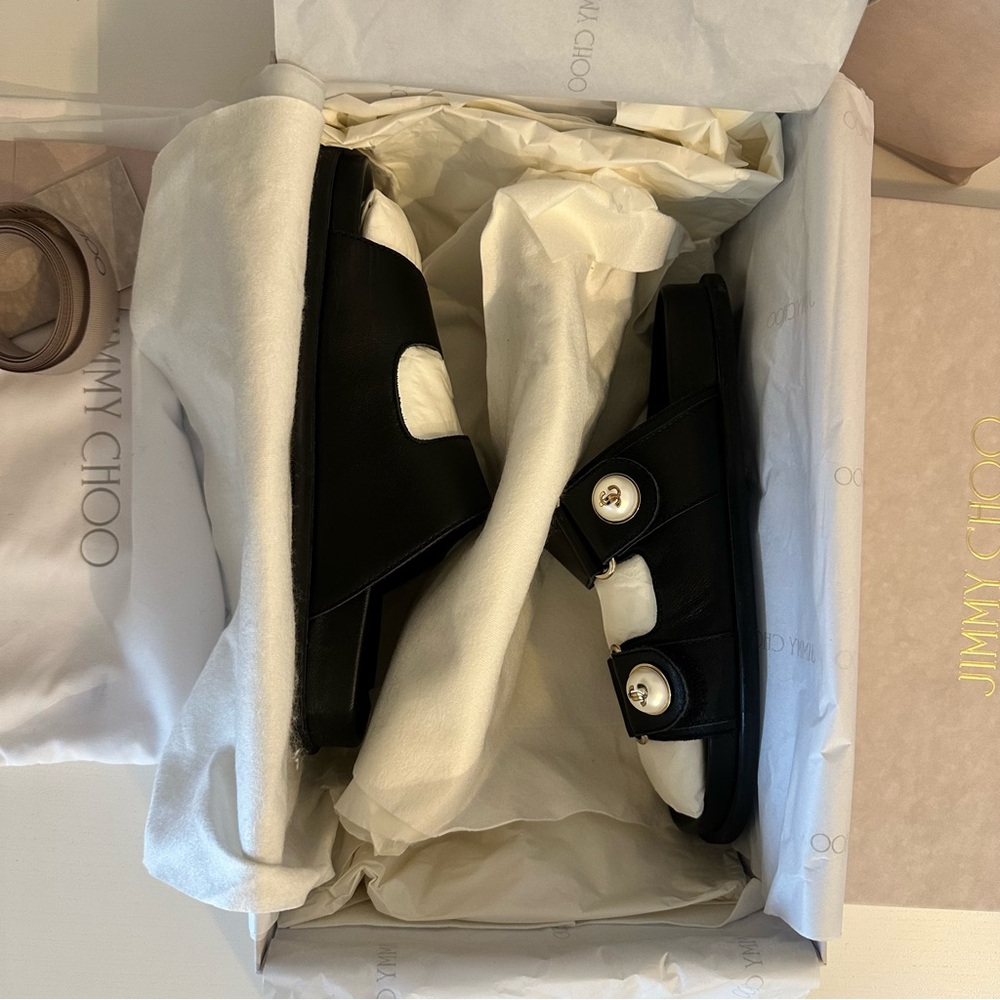 Jimmy Choo Fayence Sandal Size 35 (US 5)
